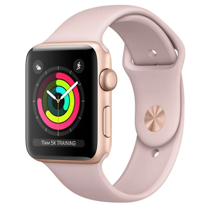  Apple Watch Series 3 42мм алуминиев калъф със Sport Band 2018