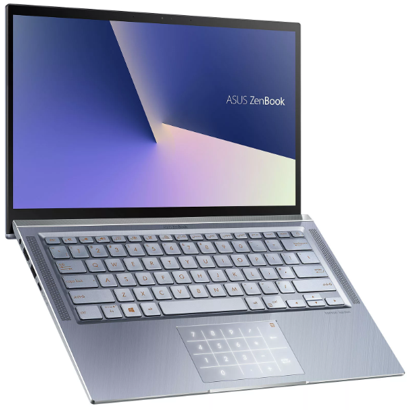 ASUS ZenBook 14 UM431 модел (AMD Ryzen 5 3500U 2100MHz / 14" / 1920x1080 / 8GB / 256GB SSD / DVD no / AMD Radeon Vega 8 / Wi-Fi / Bluetooth / Windows 10 Home)
