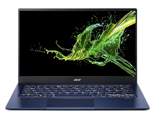 Acer Swift 5 (SF514-54T-740Y) (Intel Core i7 1065G7 1300 MHz / 14" / 1920x1080 / 8GB / 512GB SSD / DVD no / Intel Iris Plus Graphics / Wi-Fi / Bluetooth / Windows 10 Home) за работа