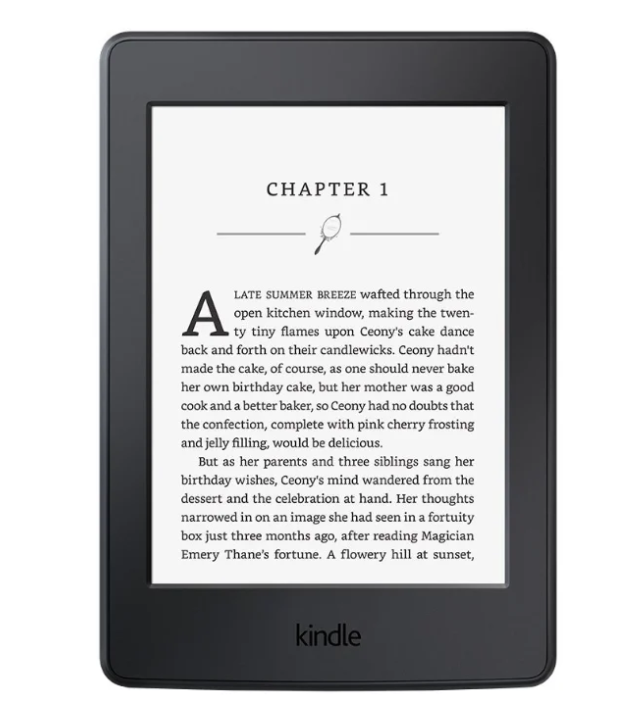 Amazon Kindle Paperwhite 2015 отгоре