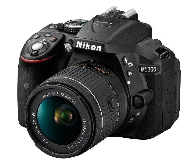 DSLR камера Nikon D5300 Kit с въртящ се екран