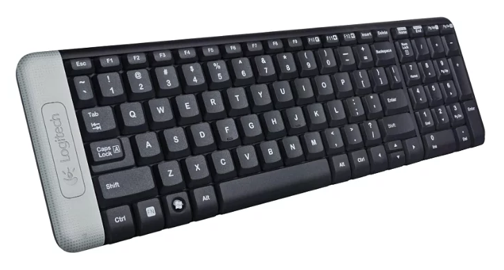Безжична клавиатура Logitech K230 Черен USB