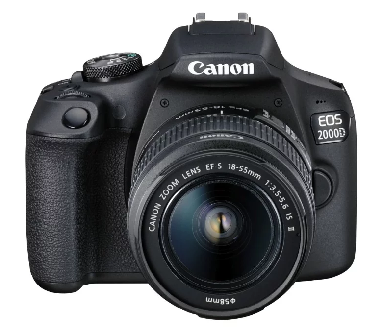 Комплект SLR камери на Canon EOS 2000D за начинаещи