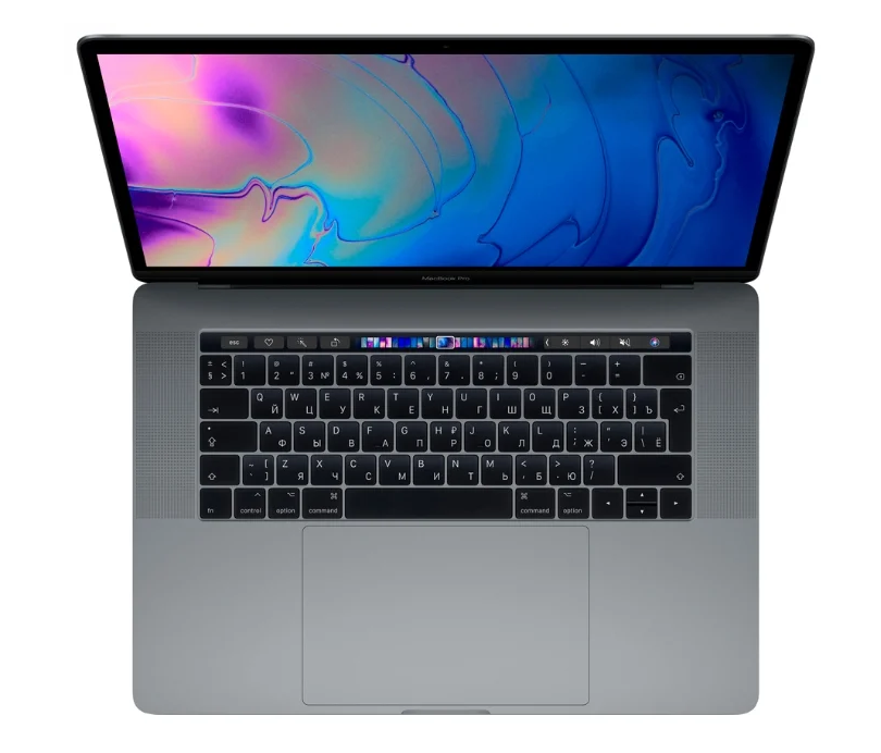 Apple MacBook Pro 15 с дисплей Retina средата на 2019 г. (Intel Core i7 2600 MHz / 15.4" / 2880x1800 / 16GB / 256GB SSD / DVD no / AMD Radeon Pro 555X 4GB / Wi-Fi / Bluetooth / macOS) за видео